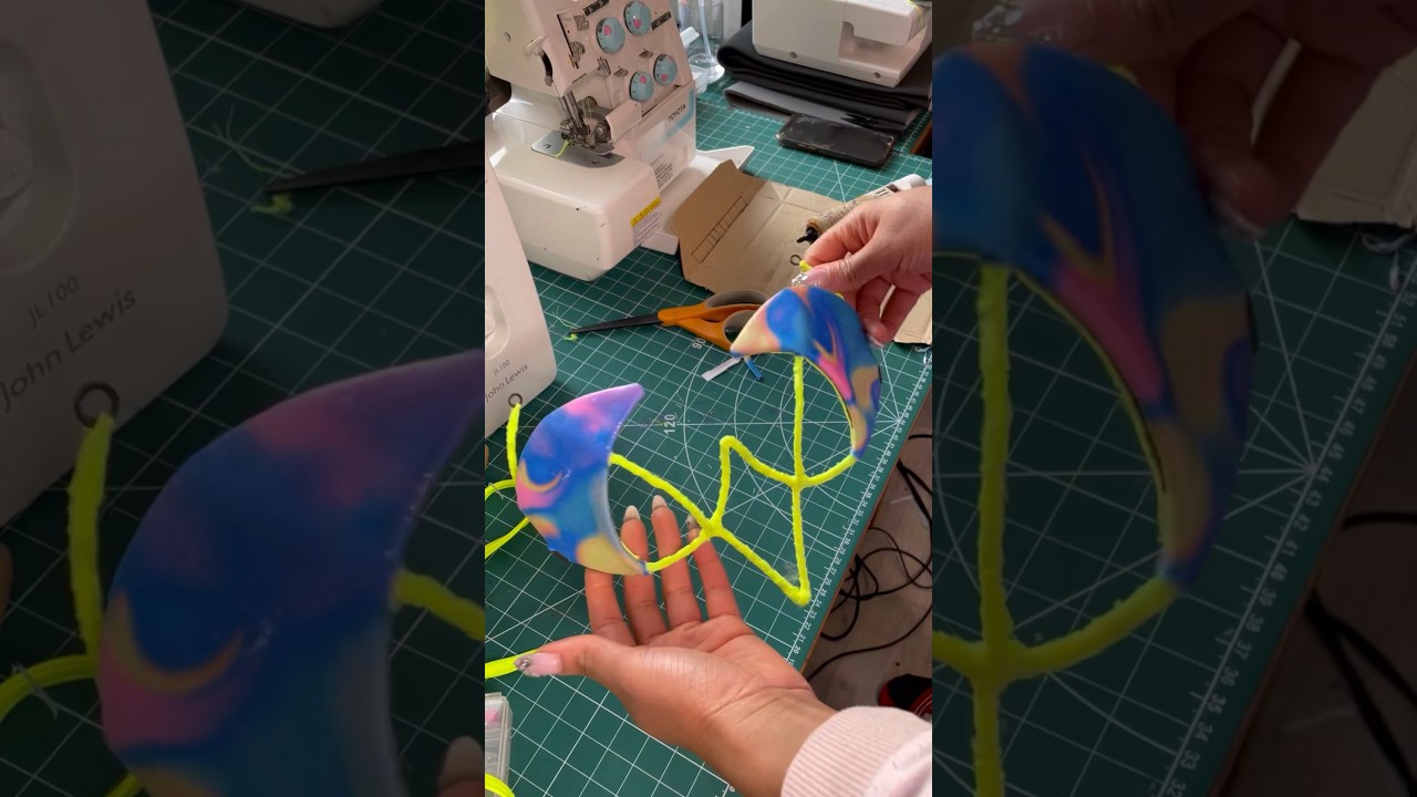 How to cover a carnival wire bra - Oracle for NHC 2024 #flocademy #carnival #diy #craft #wirebra