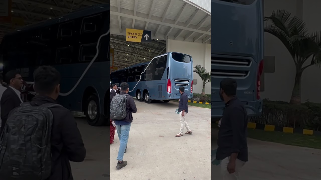 Latest Version of Volvo B8R 9600S | MultiAxle AC Sleeper | With Individual TV | ​⁠ | #viral #shorts