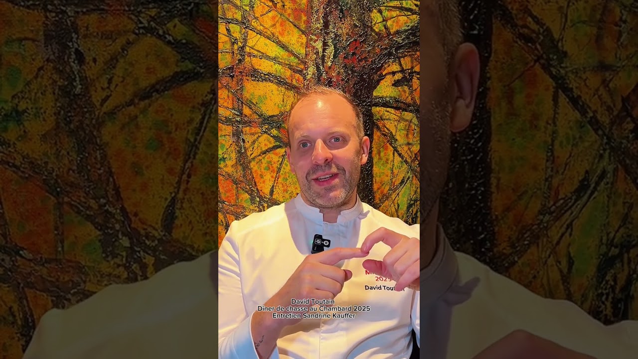David Toutain diner de chasse au Chambard chez Olivier Nasti