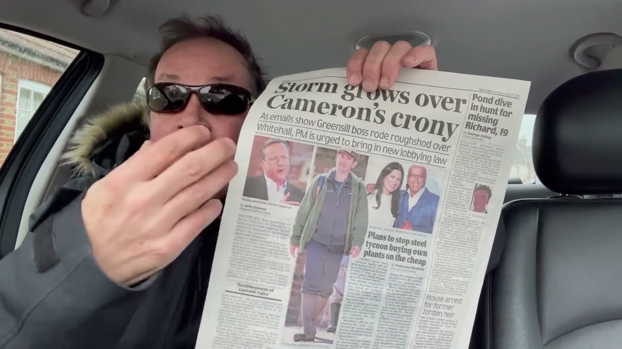 Tory PM David &lsquo;Free Money&rsquo; Cameron unfcknbelievable Tory snouts in the trough of public money