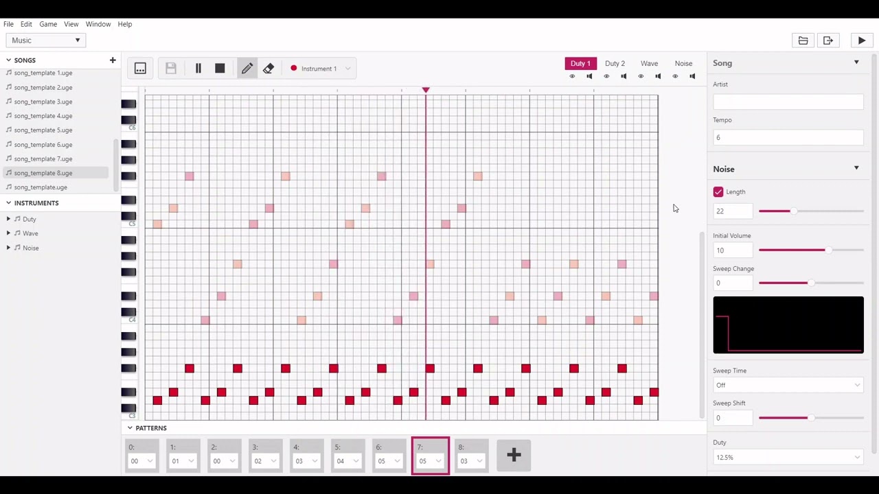 Just making music in GB Studio