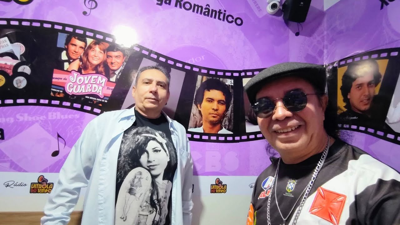 VIctor Hannover no programa Butekucast Music com Haroldo Nogueira web Vitrola do tempo 