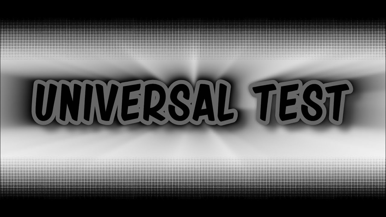 Universal Test [New] | A Shaggy Fanmade Song
