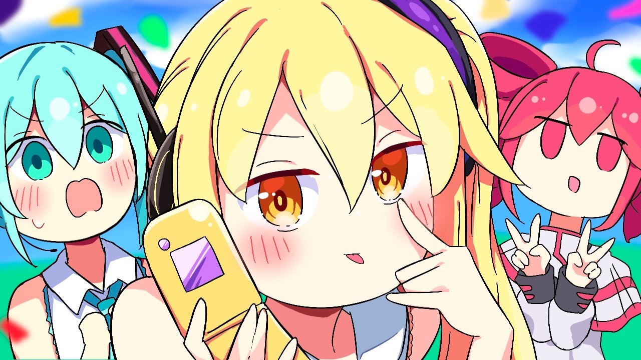 元がボカロアンチとは思えない異様に可愛いキャラ