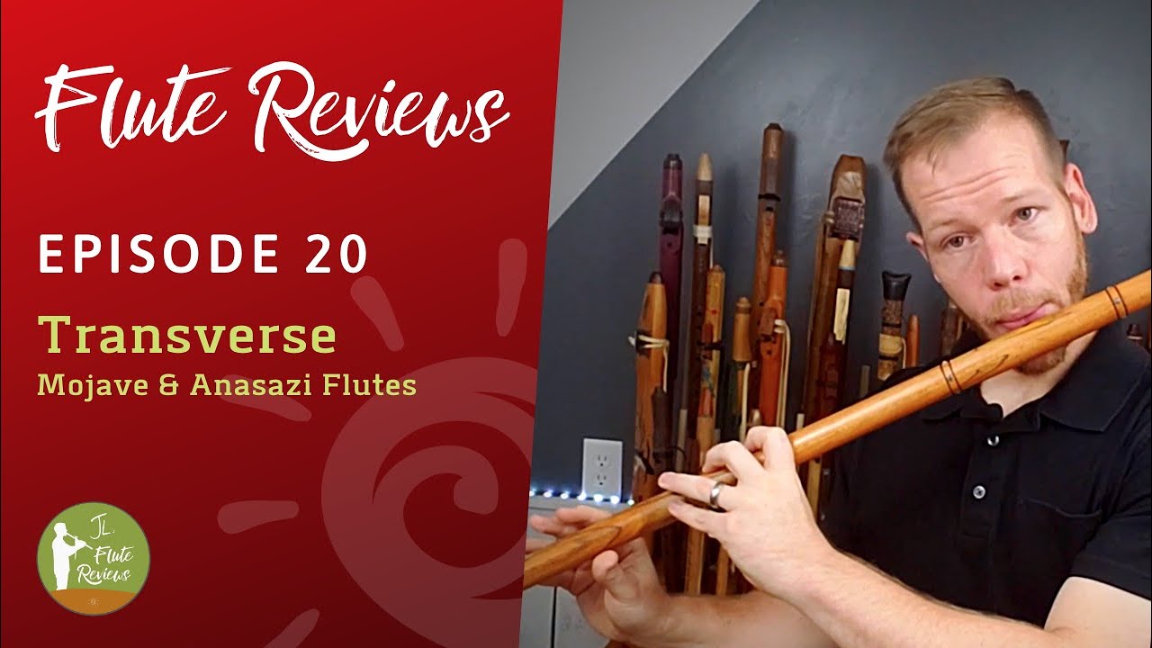 Transverse Anasazi & Mojave Flutes by Raven Wing Flutes | Jonny's Flute Reviews Episode 20