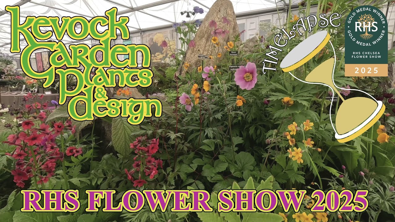 Chelsea Flower Show Timelapse - Kevock Garden Plants & Design 2025