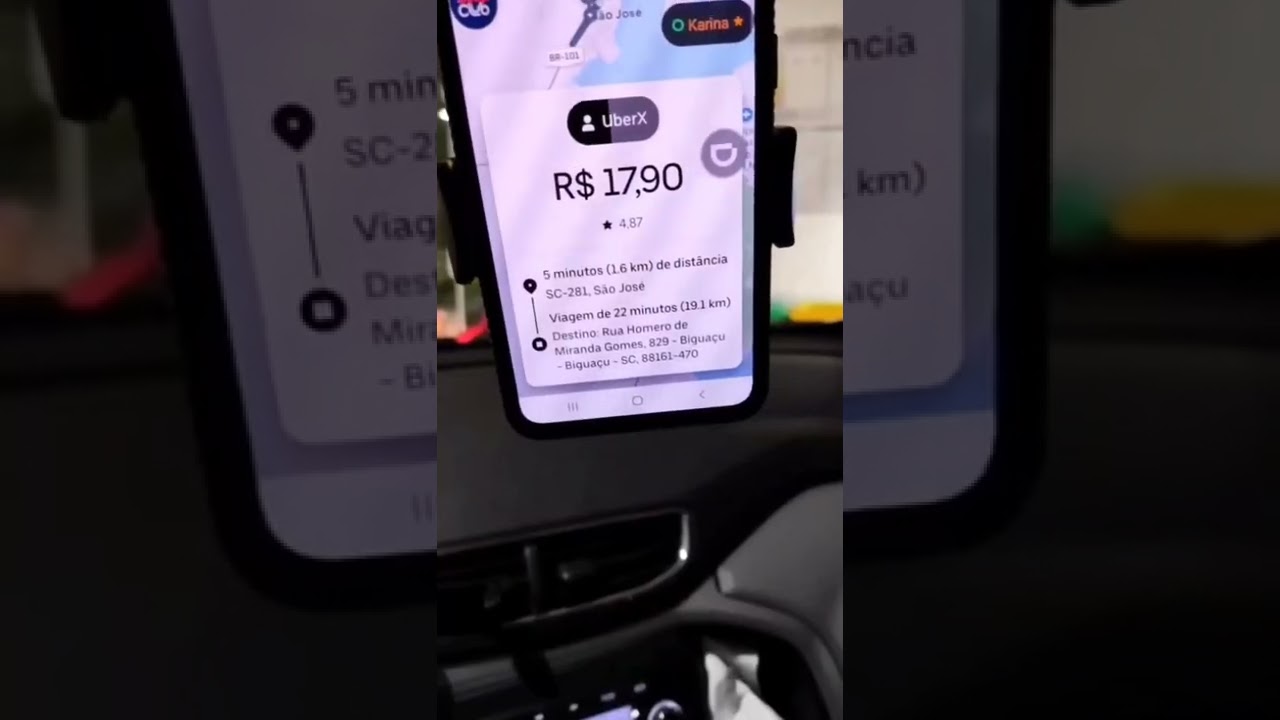 ROTINA DE TRABALHO UBER