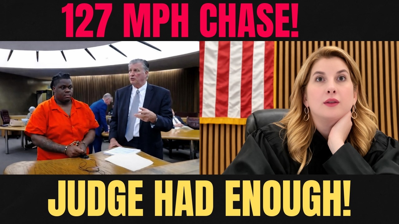 127 MPH Police Chase While on Probation… Judge’s Final Decision Shocks the Entire Courtroom! 🚔