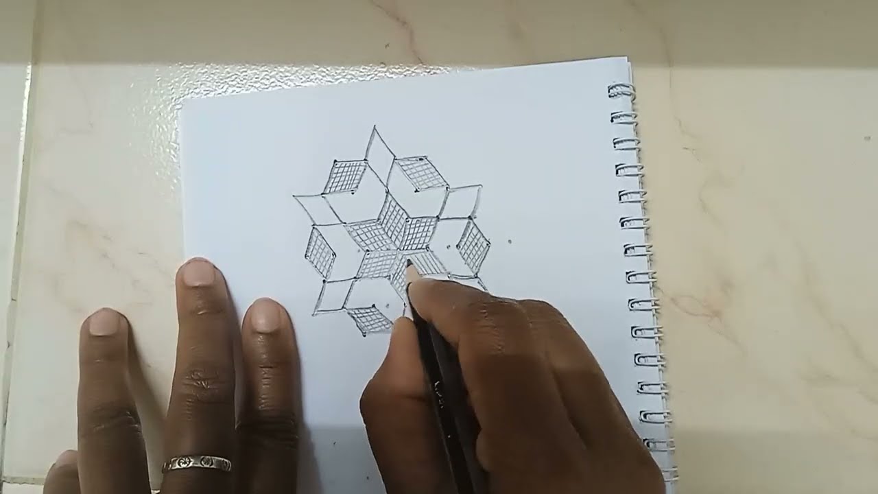🌺daily kolam 🌺simple easy kolam 🌺7*4 🌺beginners 🌺