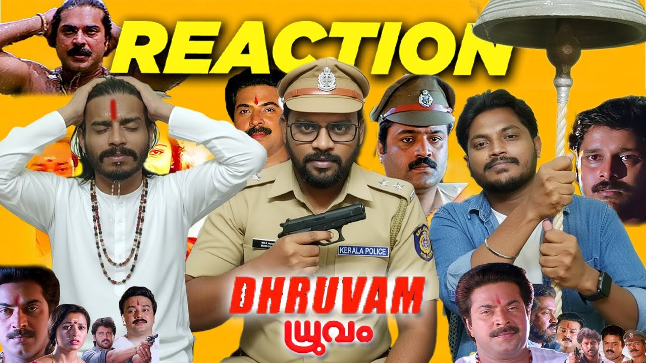 Dhruvam - 1993 മലയാളം Movie | Mammootty | Jayaram | Suresh Gopi | Chiyaan Vikram | Tamil Reaction 