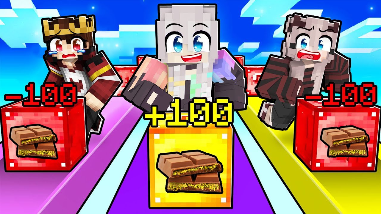 DUBAİ ÇİKOLATASI ŞANS BLOKLARI 🍫- Minecraft