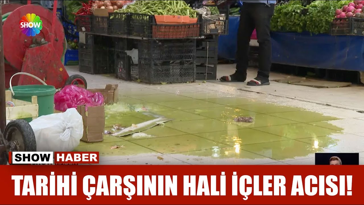 Tarihi çarşının hali içler acısı!