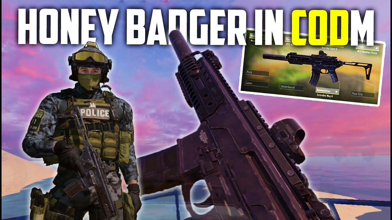 Honey Badger in Cod Mobile