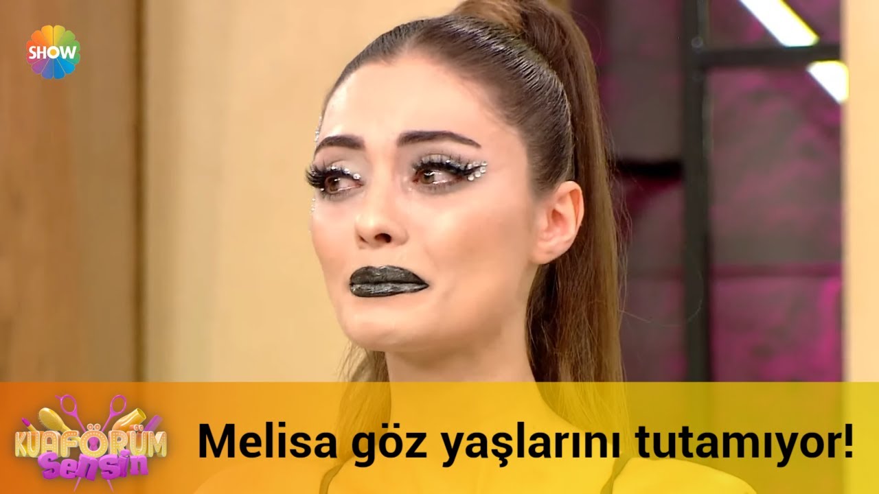 Melisa batan tokalardan ötürü göz yaşlarını tutamıyor!