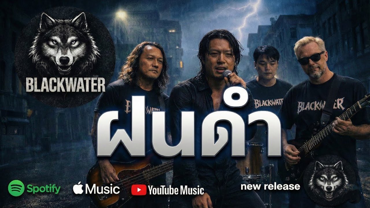 [Rock] เพลง : ฝนดำ - BLACKWATER (Official Audio)