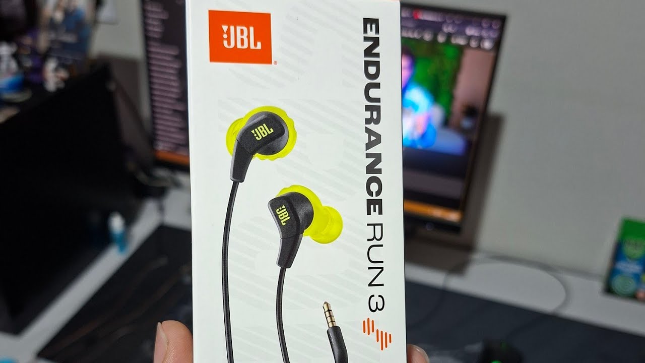 Unboxing do novo Fone da JBL Endurance Run 3. @jbl @Netshoes 