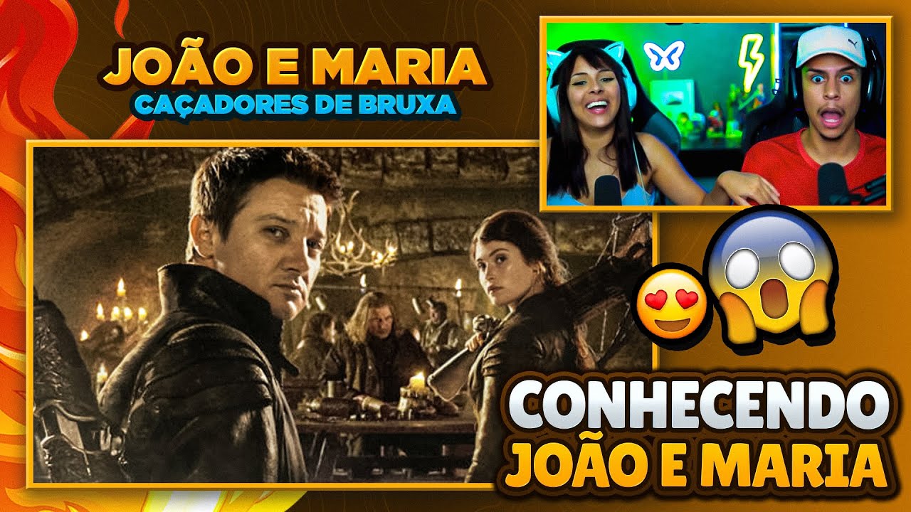 João e Maria: Caçadores de Bruxa | [React em Casal] 🔥