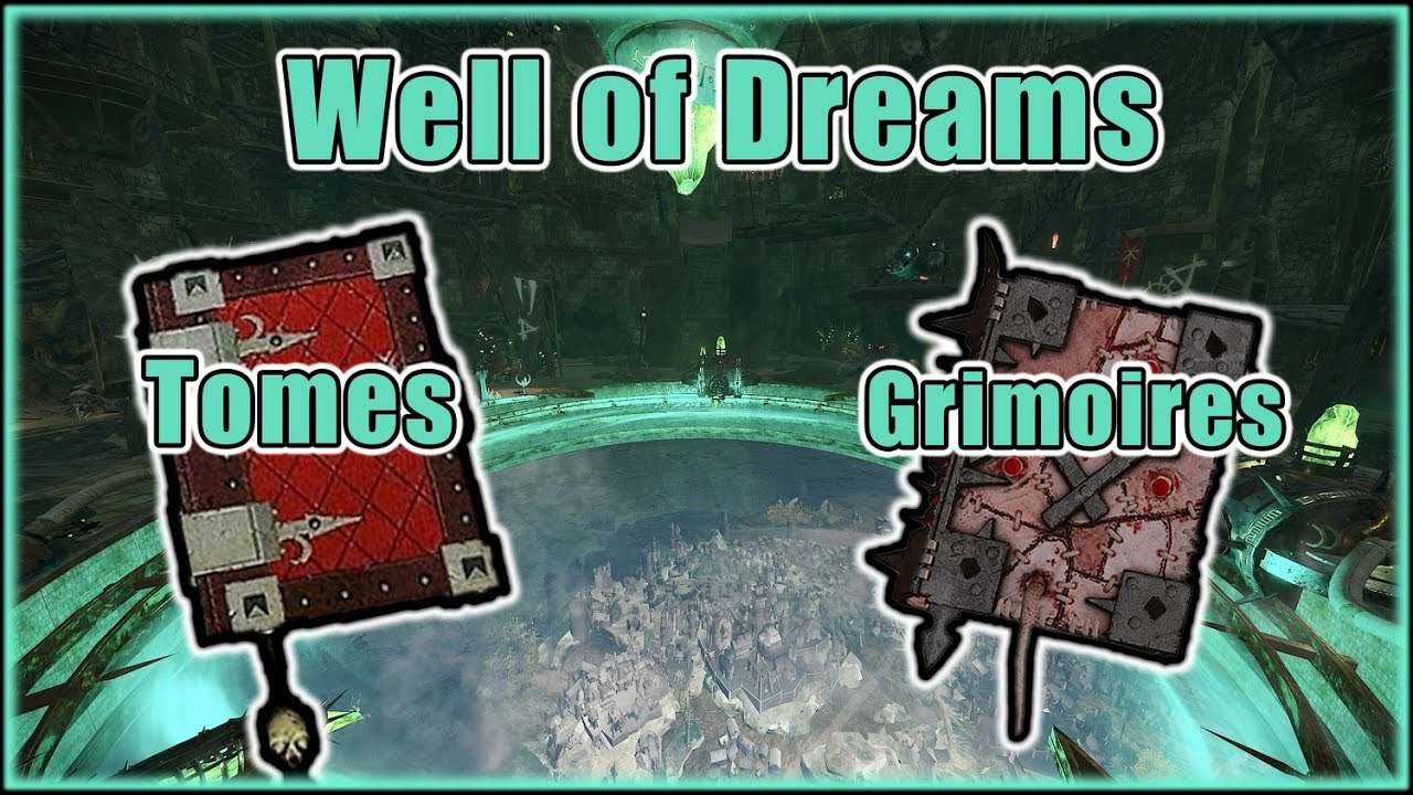 Warhammer Vermintide 2 -  Well of Dreams - Tomes & Grimoires