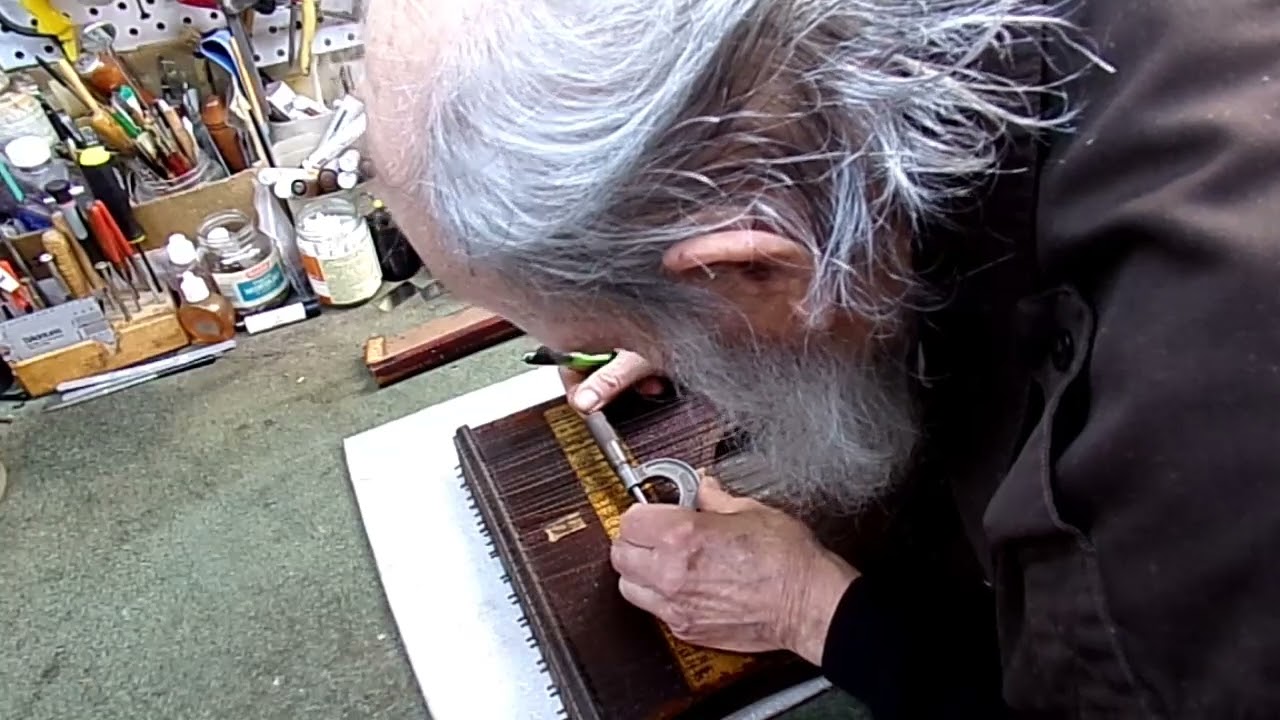 1915 Panama Expo Zither Restoration