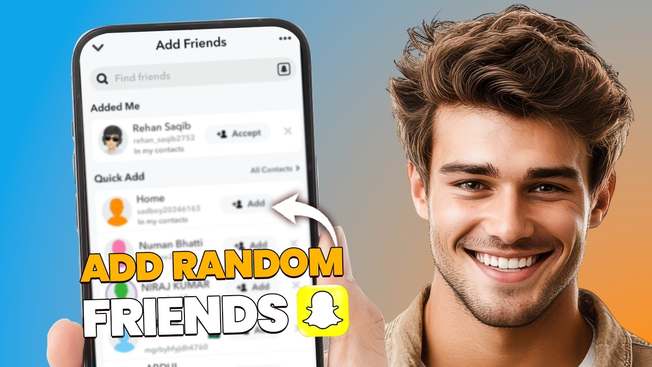 Как добавить случайных людей в Snapchat (быстрое и простое руководство)