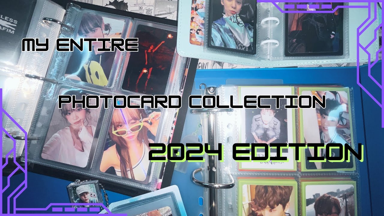 🍯 my entire photocard collection (2024 EDITION)