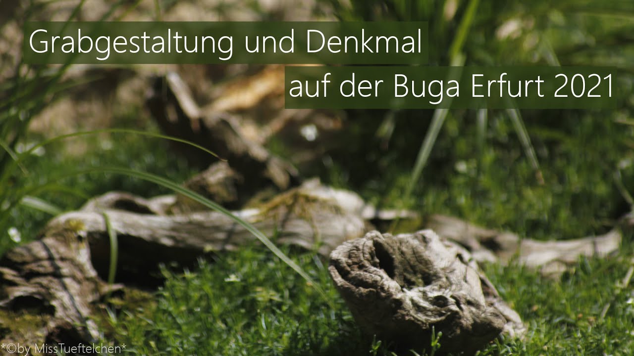 Ausstellungsteil: Grabgestaltung und Denkmal auf der #bugaerfurt2021