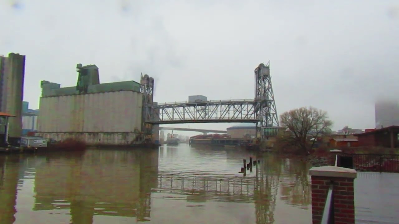 NACC ARGONAUT approaching the Michigan Street Bridge 3/31/2020