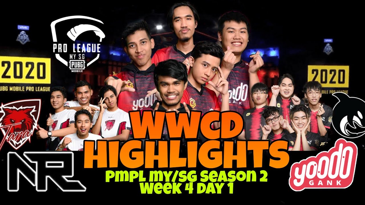 WWCD Highlights Week 4 Day 1 | YoodoGank TaraAssasino EzzyLX TeamNoRecoil | PMPL MY/SG Season 2