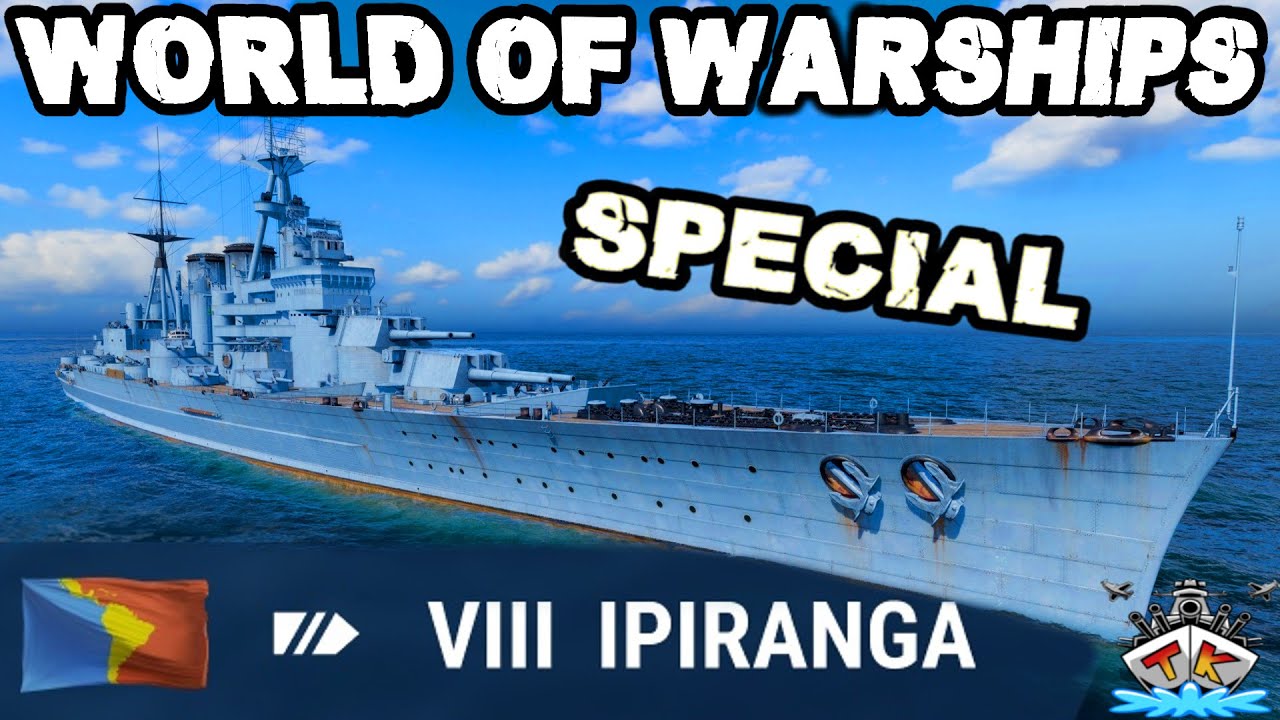 Ipiranga T8/PA/BB *Komplett BROKEN ggü. Bismarck* im *Special*⚓️ in World of Warships 🚢