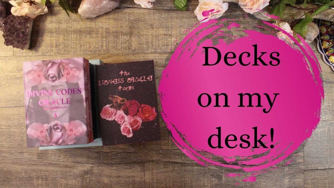 Decks I am working with this week and how I'm pairing them.