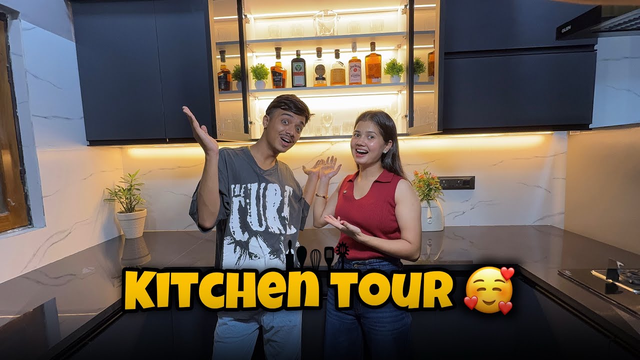 Finally My New Kitchen Tour🥰❤️