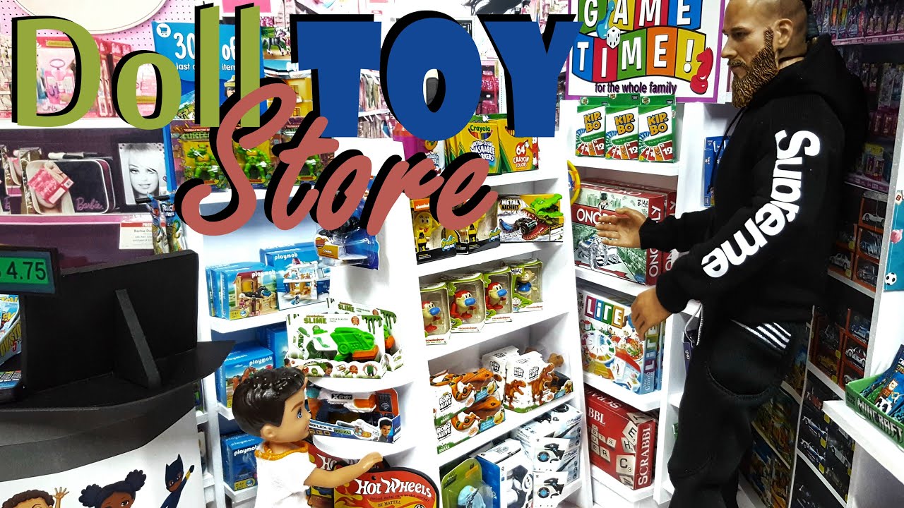DIY - EXTREMELY DETAILED Doll Toy Store #1