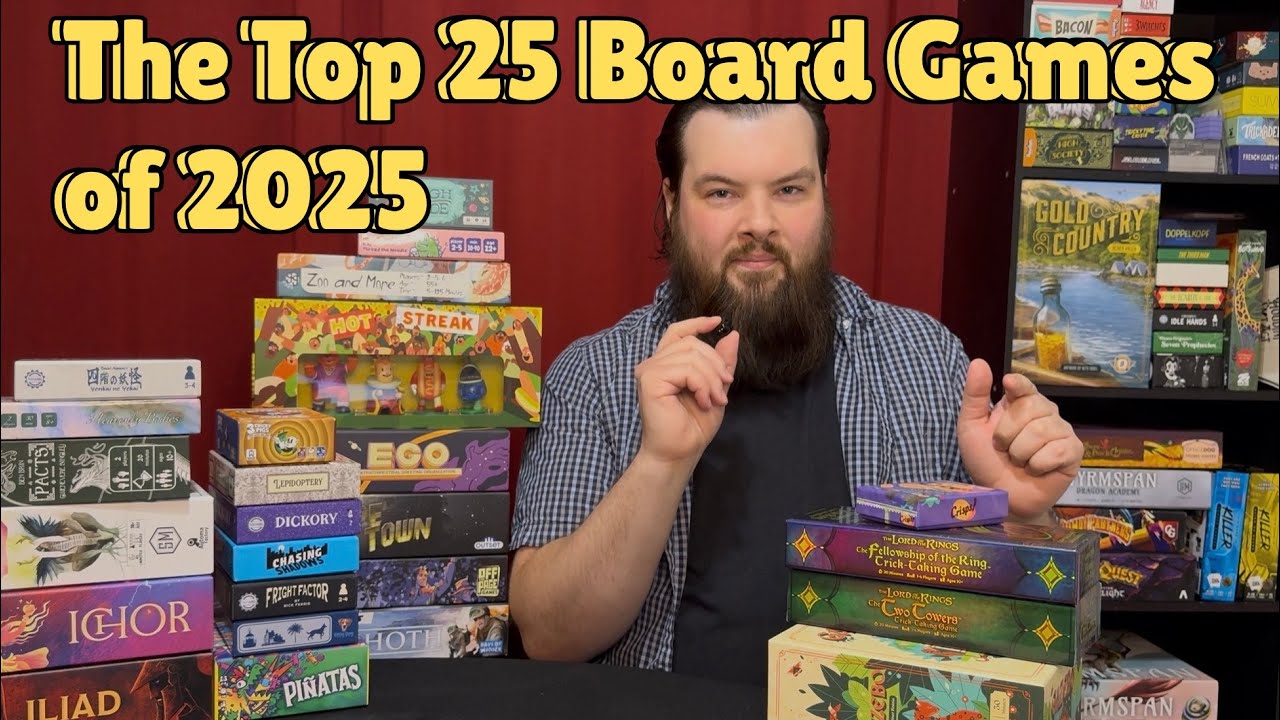 The Top 25 Board Games of 2025