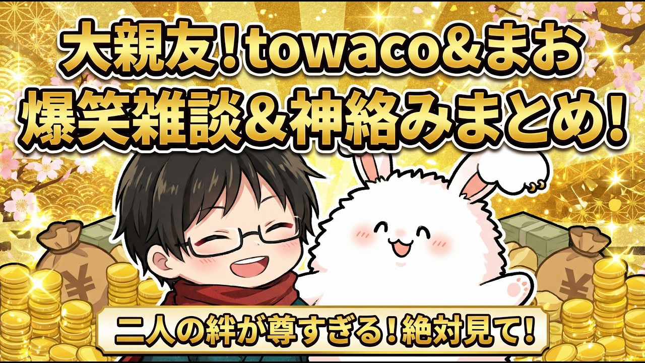 【保存版】towacoが親友のまおについて語る雑談まとめ！