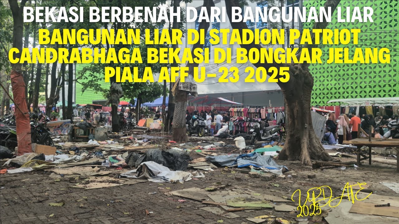 Stadion Patriot Candrabhaga Bekasi Berbenah! Siap Sambut Piala AFF U-23 Championship 2025 di Bekasi?