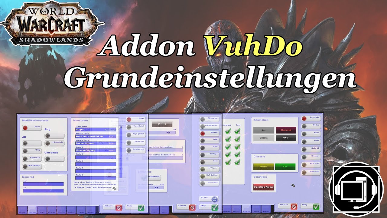 WoW Addon  - VuhDo - Grundlagen & Hilfe bei der Einrichtung