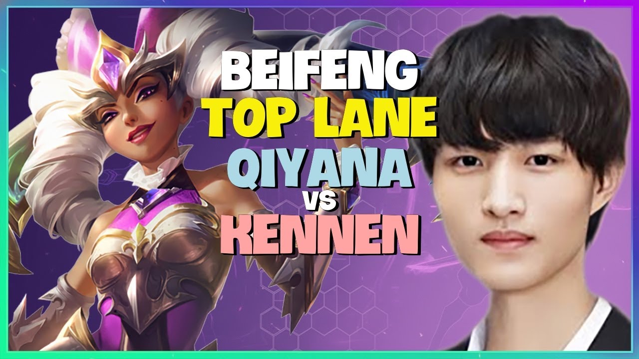 Challenger BeiFeng's Qiyana Top Lane Secrets: Advanced Macro & Combat (Engsub)