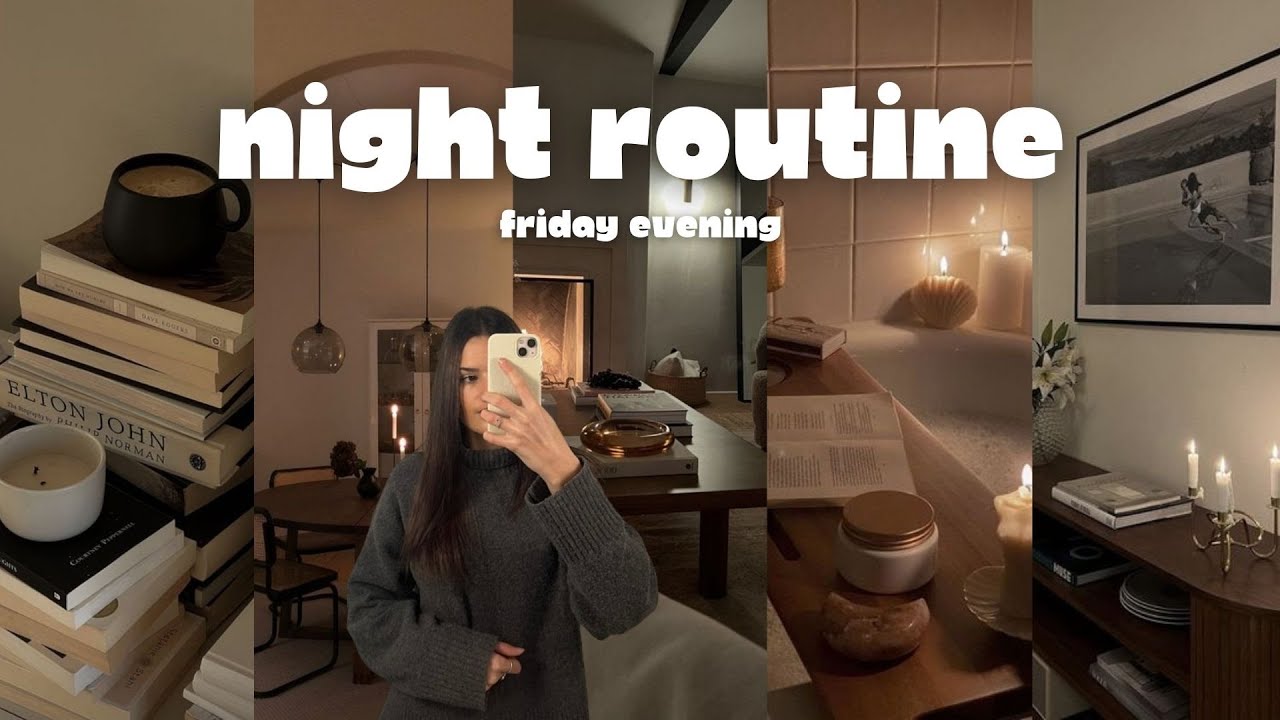 NIGHT ROUTINE D'HIVER 2024 🦦 (réaliste, productive, motivation, aesthetic, journal)