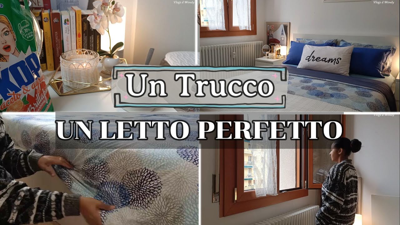 Rifaccio il Letto e Provo un Nuovo Trucco🧽 #tips #truccoveloce #pulisciconme #passoapasso