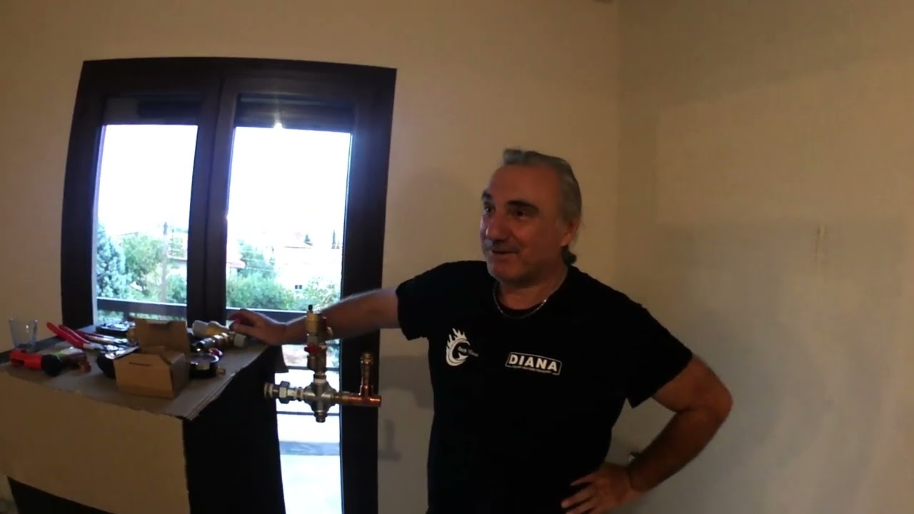 Υδραυλική Σόμπα Ξύλου Ελληνικές Σόμπες Ξύλου Υδραυλική - Σόμπα Ξύλου Καλοριφέρ  τοποθέτηση vol.1