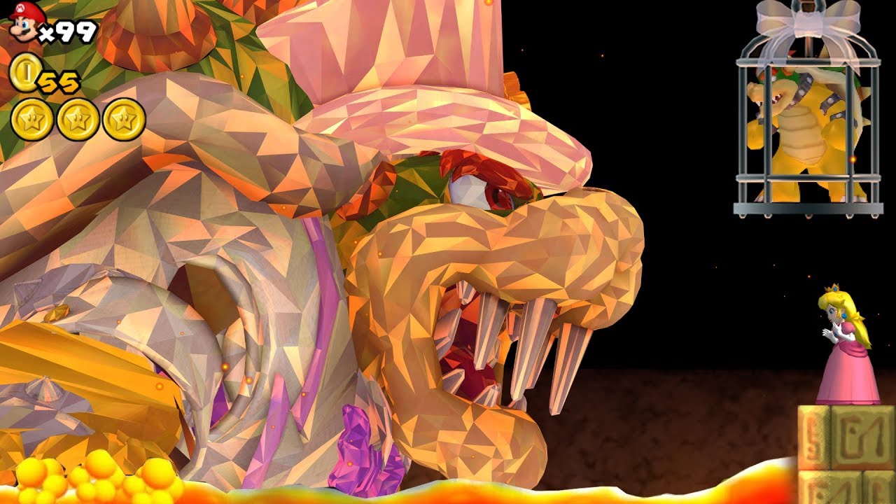 Odyssey Bowser in New Super Mario Bros. Wii