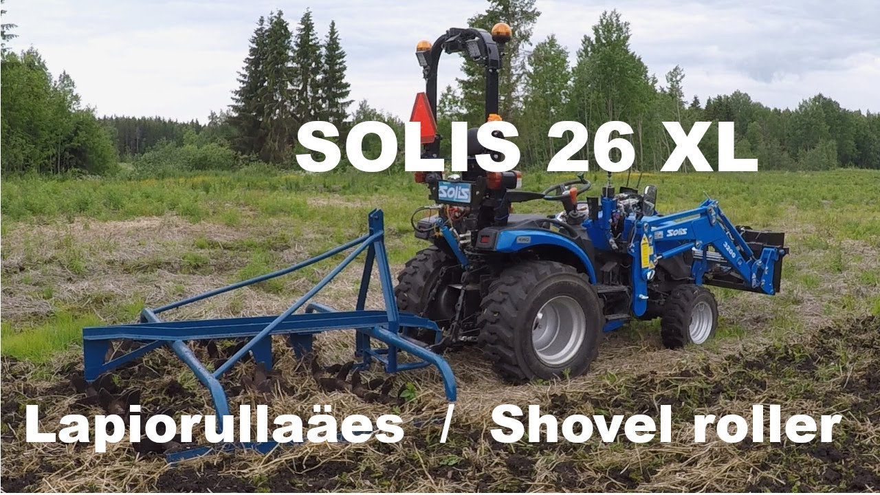 SOLIS26XL Lapiorullaäes