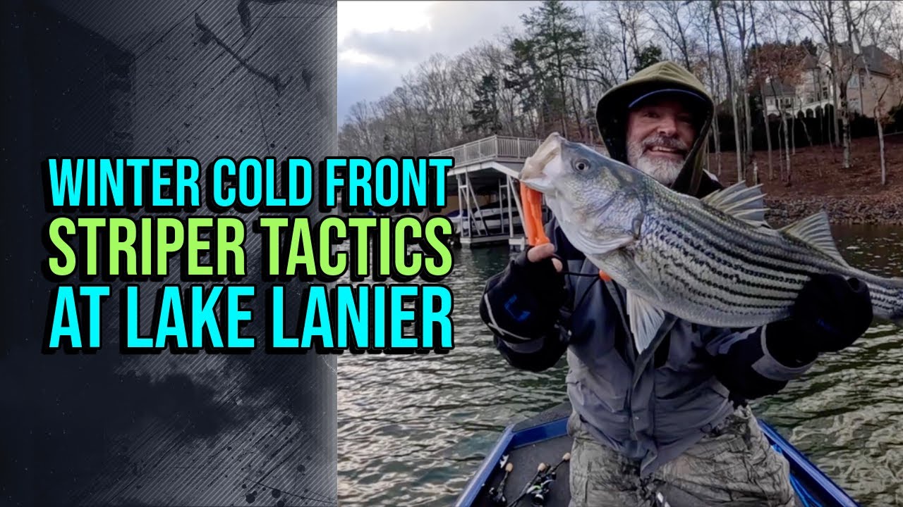Winter Cold Front Striper Tactics At Lake Lanier