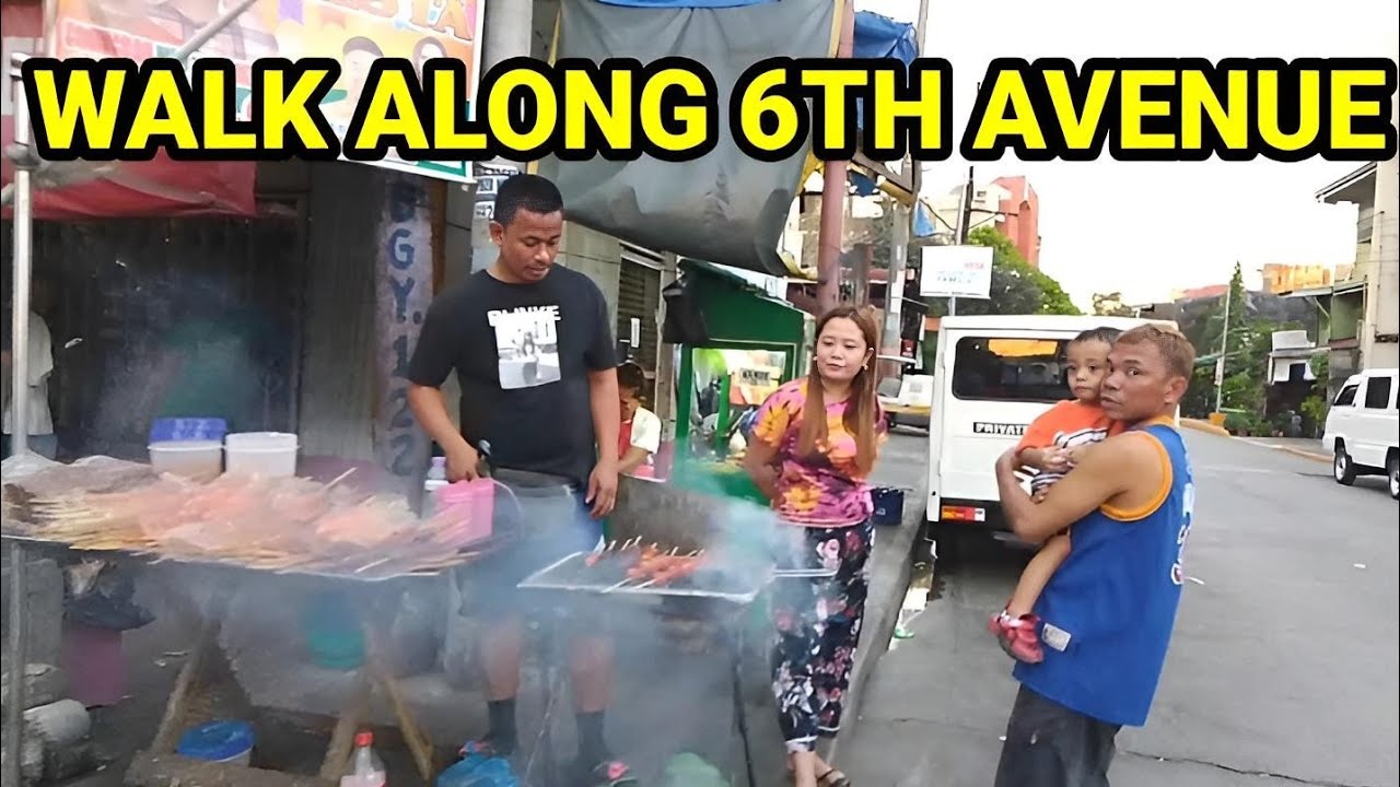 WALK ALONG 6TH AVENUE, CALOOCAN CITY | PHILIPPINES