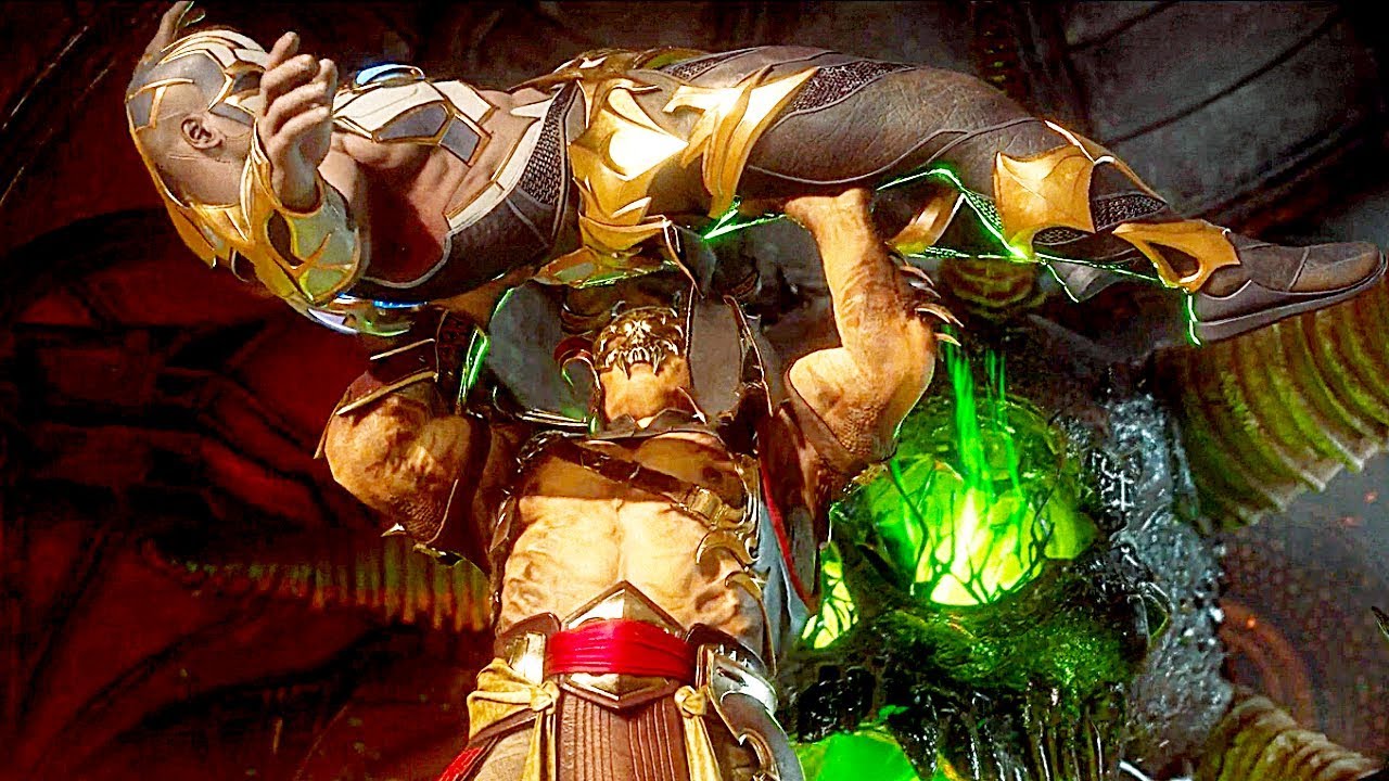 MORTAL KOMBAT 11 AFTERMATH Shao Kahn Destroys Geras Scene MK11