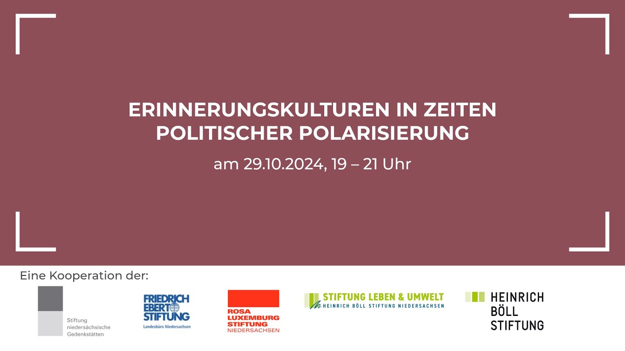 Erinnerungskulturen in Zeiten politischer Polarisierung