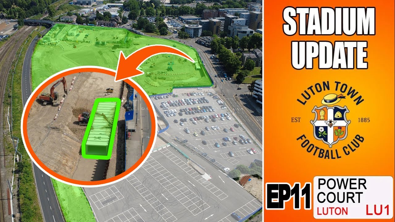 Luton Town Stadium Construction | Power Court | EP 11
