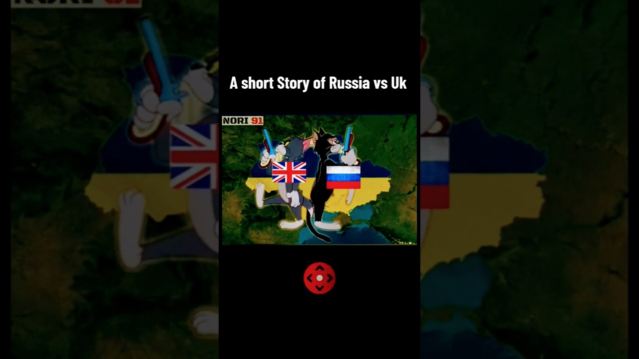 Uk vs Russia - Tom & Jerry version #memes #jokes #humor #funny #explore #news #shortfunny #russia