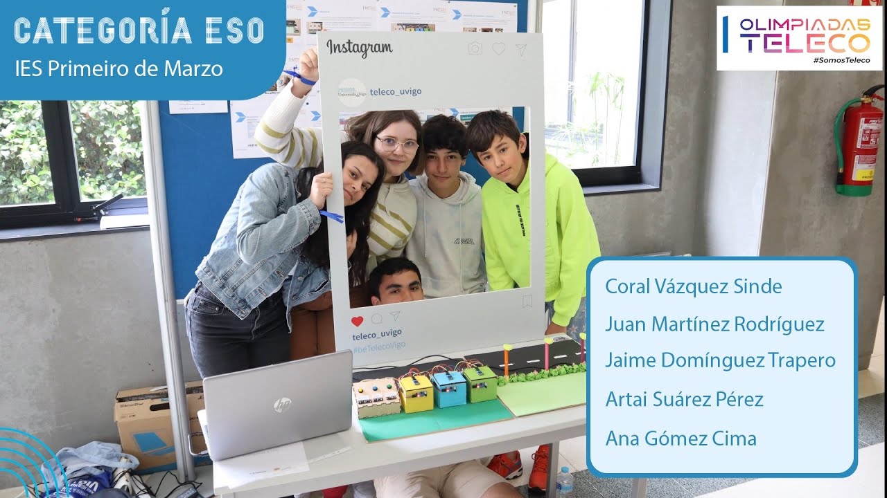 Olimpiadas Teleco 23 - Proyecto de alumnado del IES Primeiro de Marzo