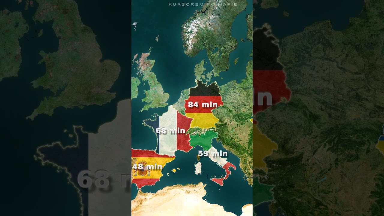 Co Gdyby UKRAINA Weszła Do UNII EUROPEJSKIEJ? #mapa #geografia #ciekawostki